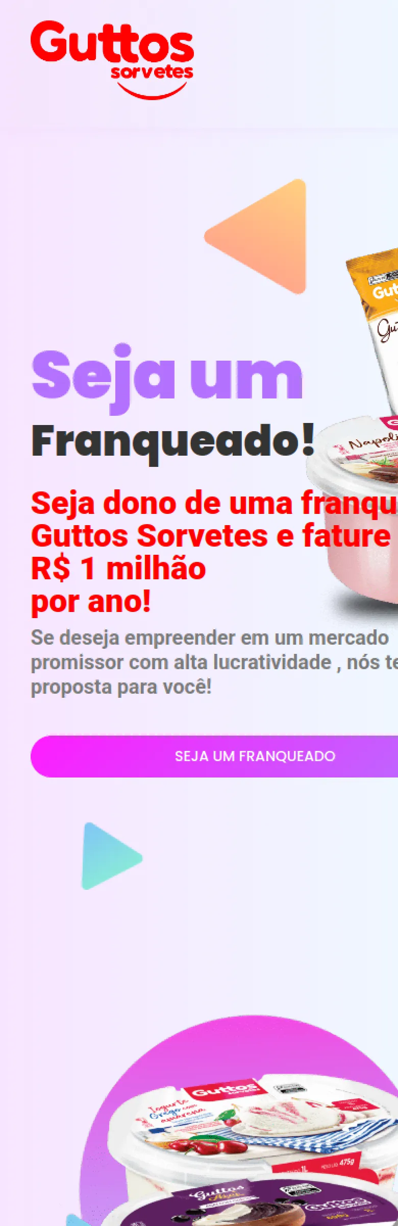 Site no celular